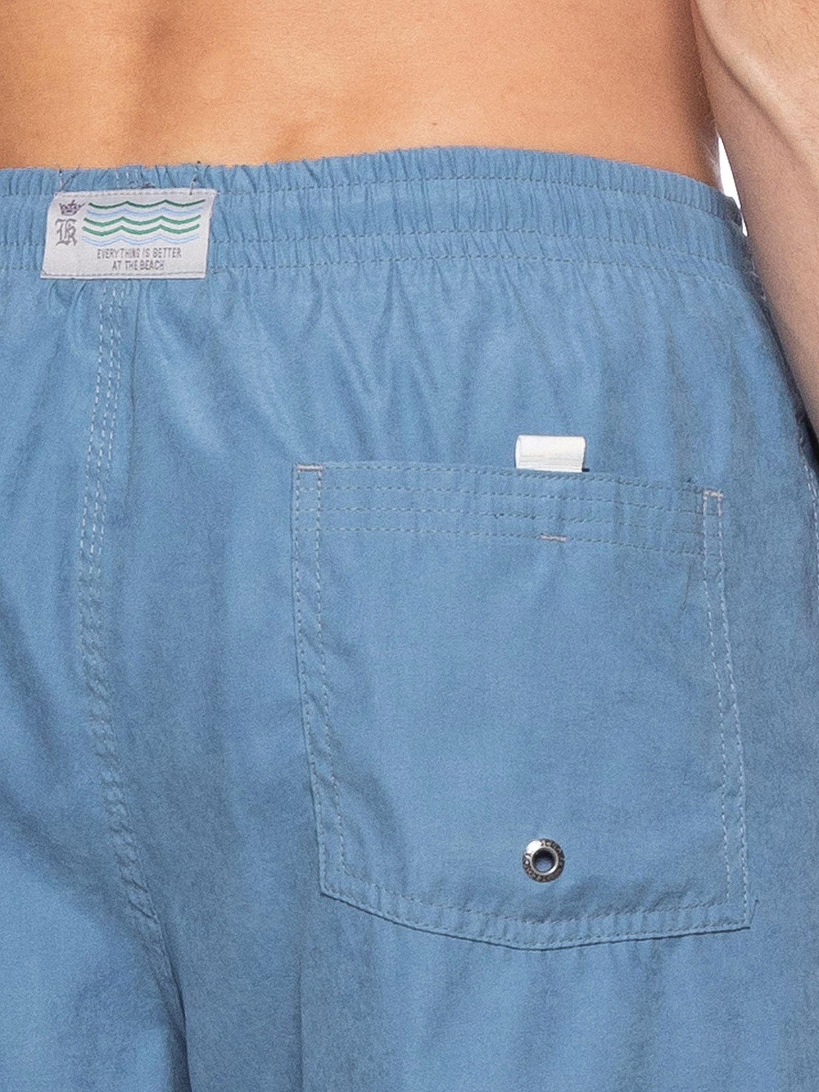 Short Praia Masculino Stoned Peach Azul Sergio K