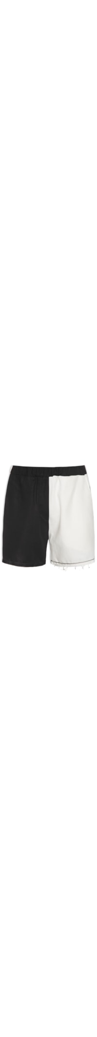 Short Run Bicolor - Preto