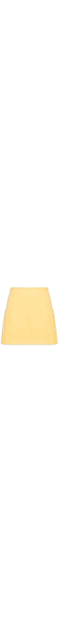 Short Saia Bolso - Amarelo