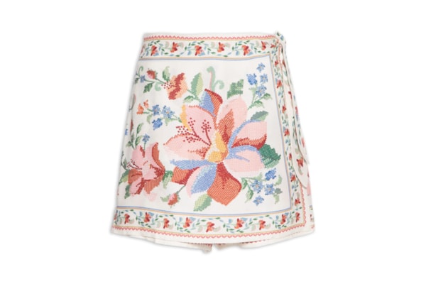 Short Saia Brisa Serena - Off White