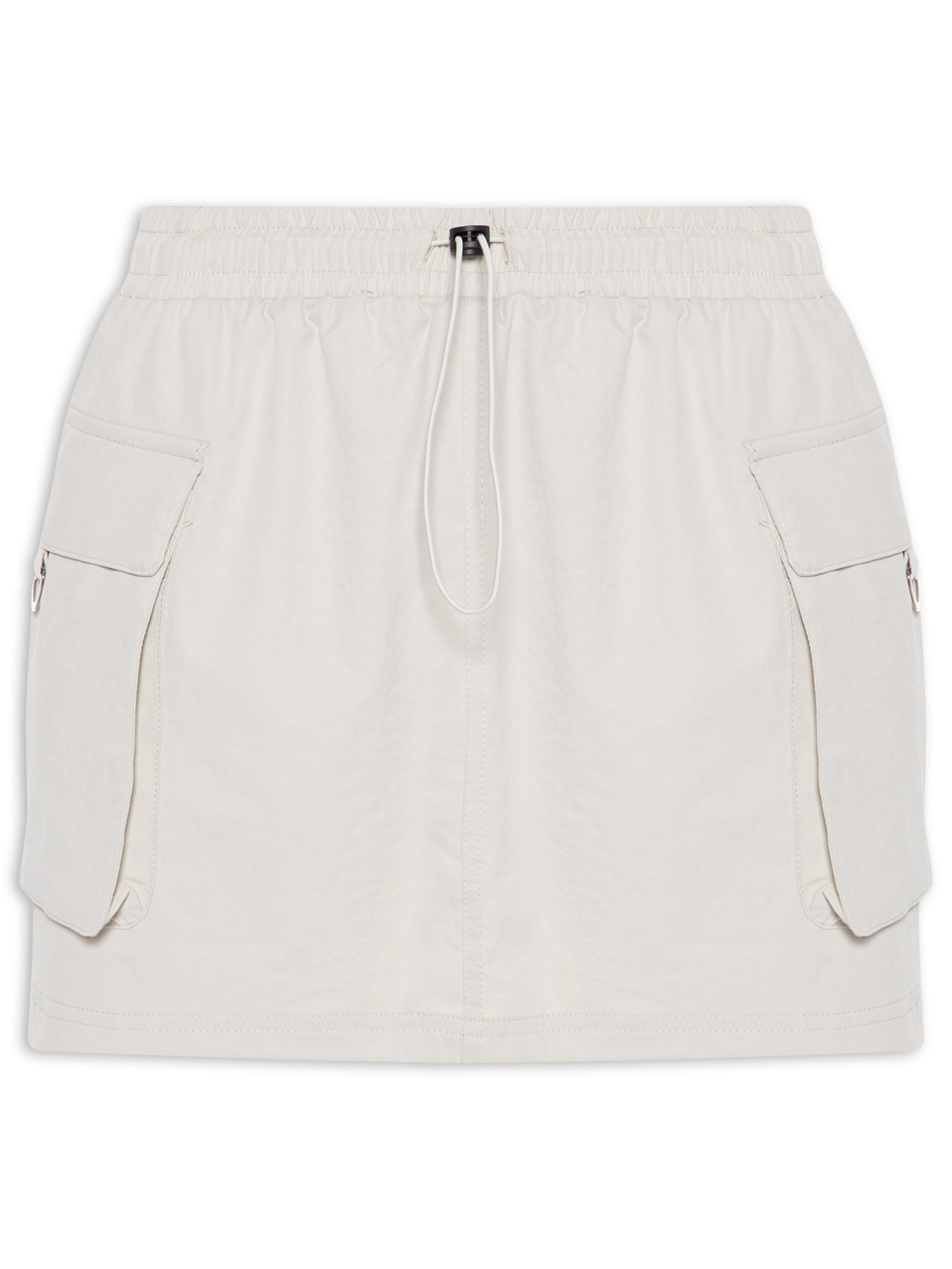Short Saia Cargo Cinza Market 33