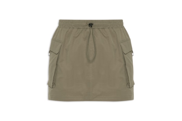 Short Saia Cargo - Marrom
