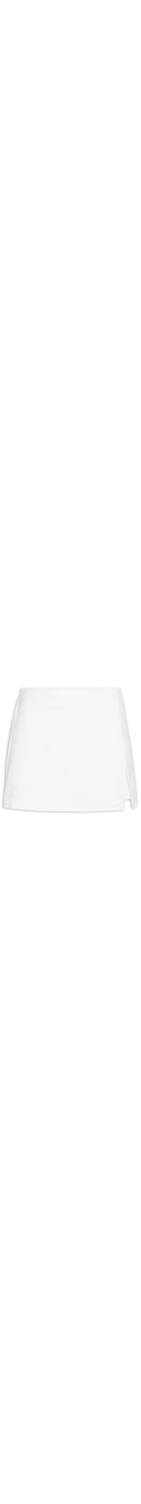 Short Saia com Fenda - Branco