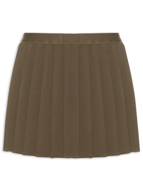 Short Saia Feminino - Marrom