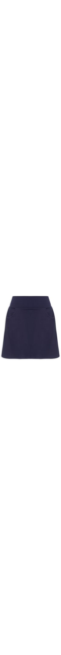 Short Saia Fitness Com Bolso - Azul