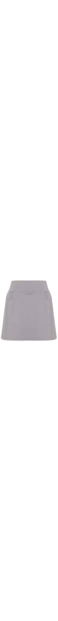 Short Saia Fitness Com Bolso - Cinza