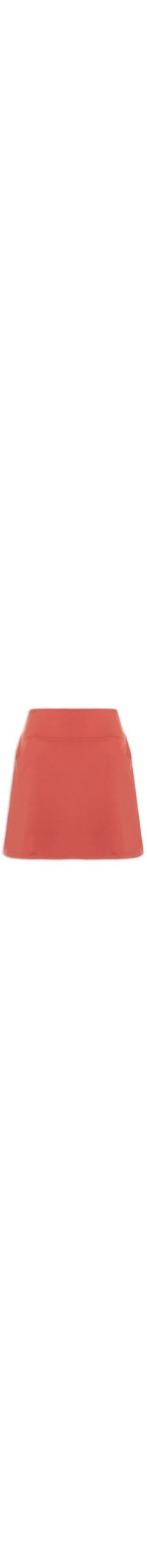 Short Saia Fitness Com Bolso - Laranja