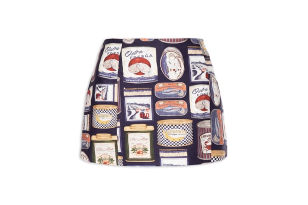 Short Saia Iguarias do Litoral – Preto