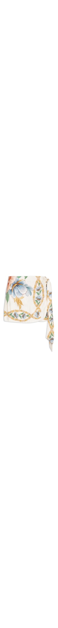 Short Saia Lenço Jardim Real – Bege