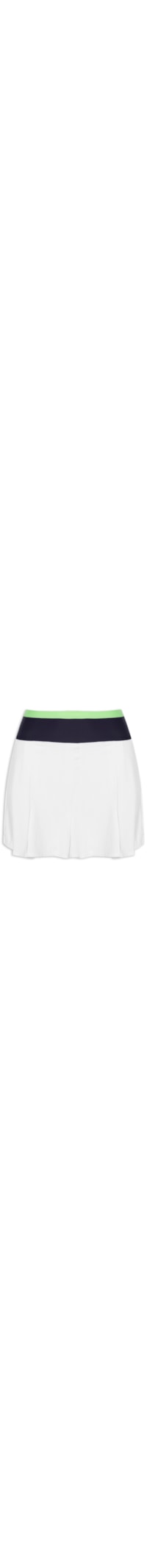Short Saia Lisa Easy - Branco
