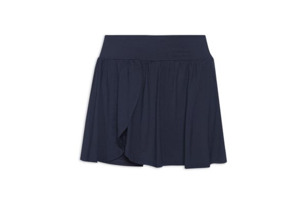 Short Saia Liso - Azul