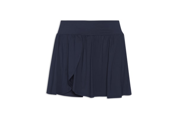 Short Saia Liso - Azul