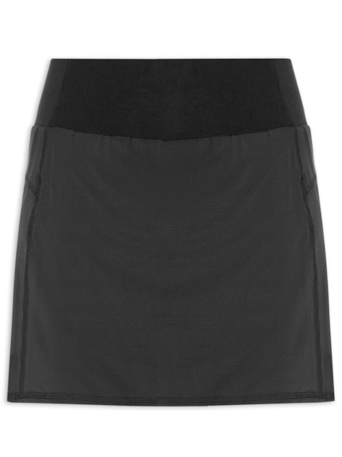 Short Saia Liso – Preto