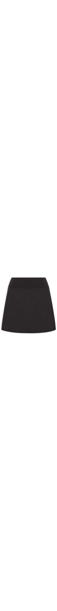 Short Saia Liso - Preto