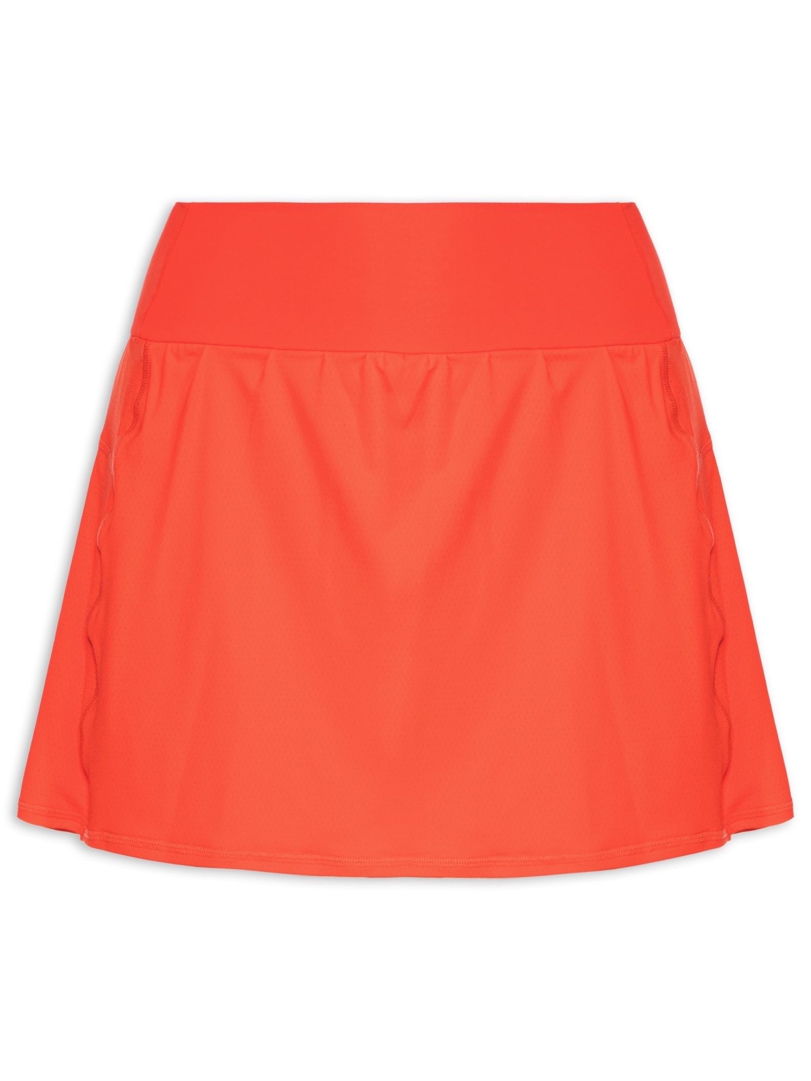 Short Saia Liso Vermelho Body For Sure