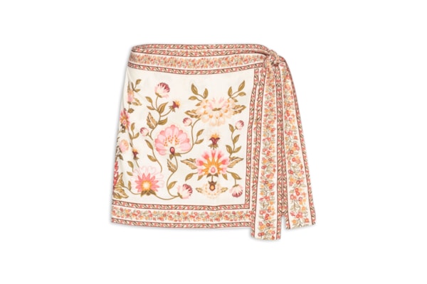 Short Saia Natureza Romântica - Bege