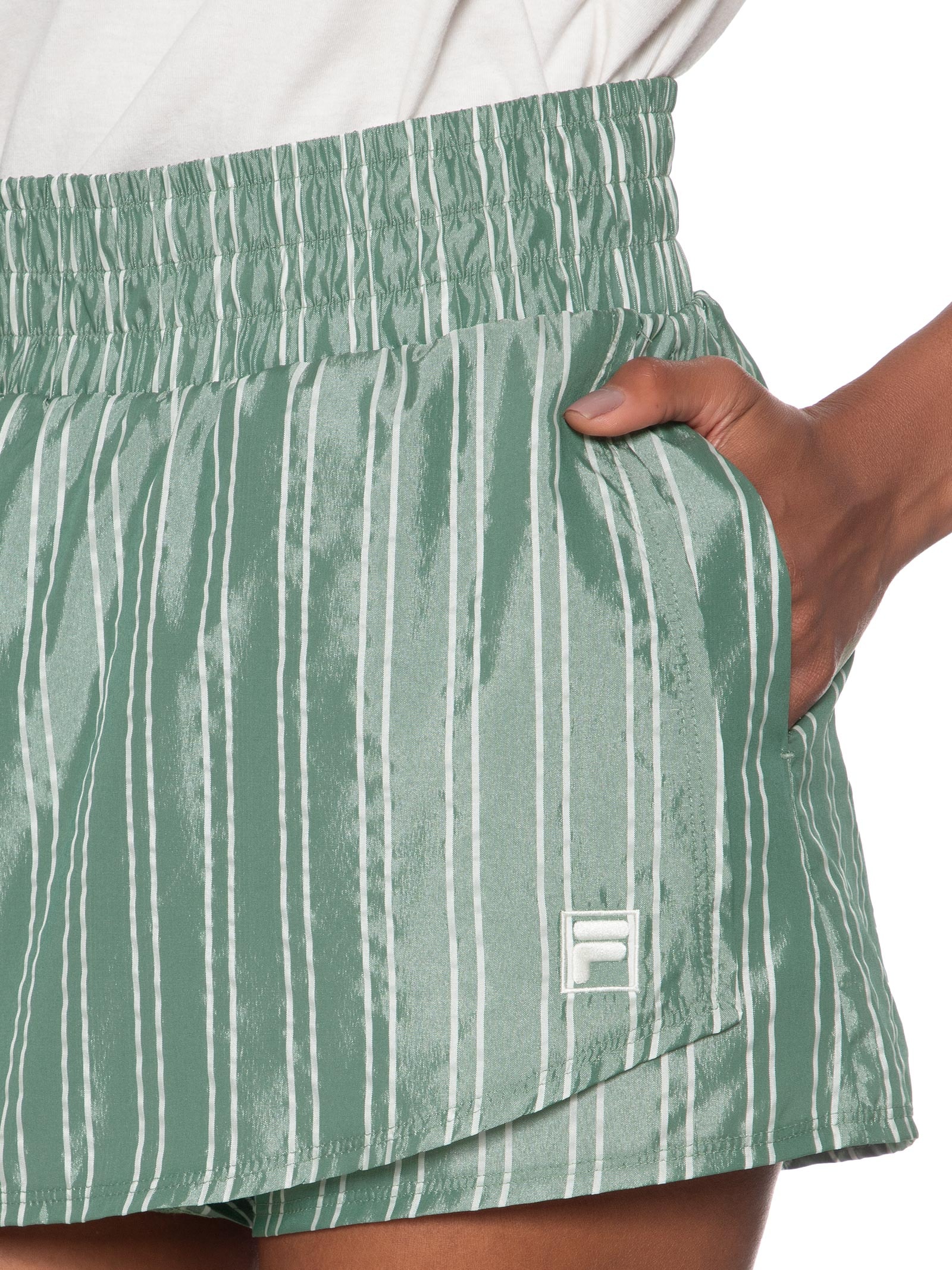 Short Saia Nylon Classics Sports Verde Fila
