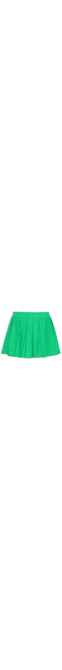Short Saia Pregas - Verde