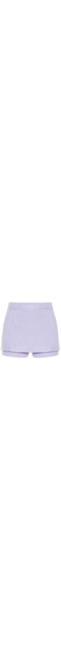 Short Saia Tweed - Lilás