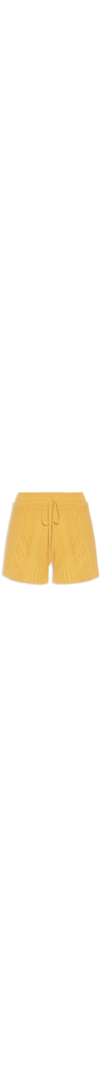Short Tricot - Amarelo