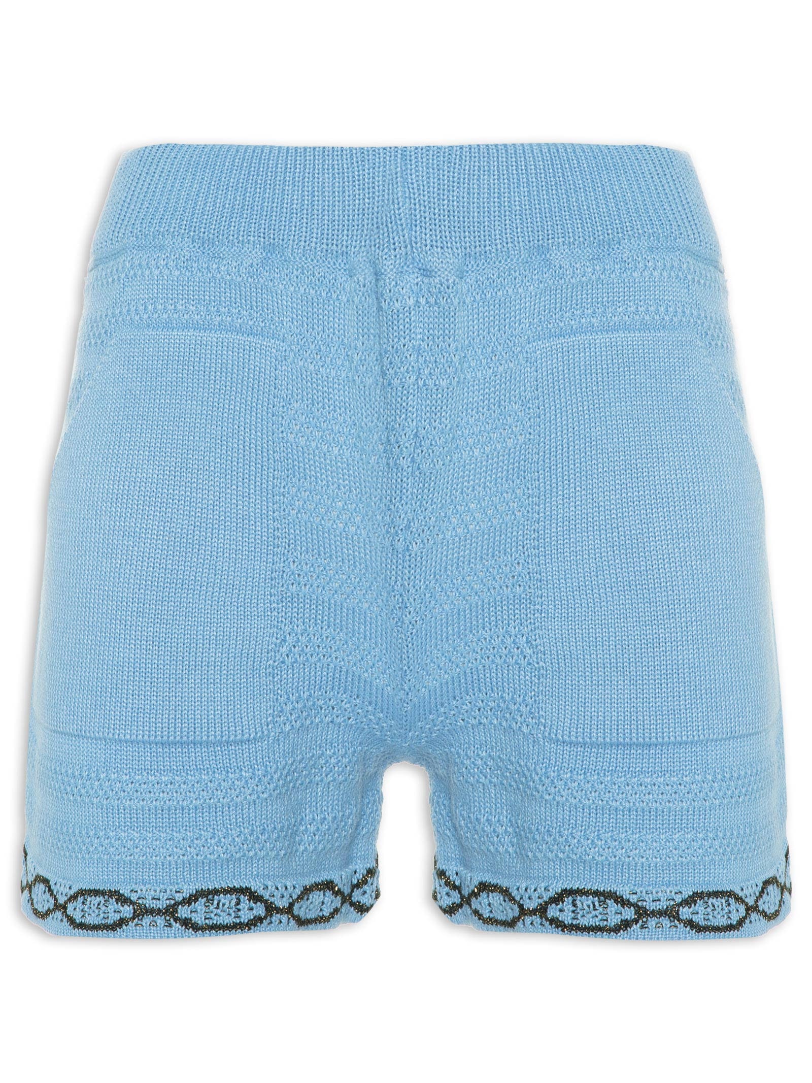 Short Tricot Azul Market 33