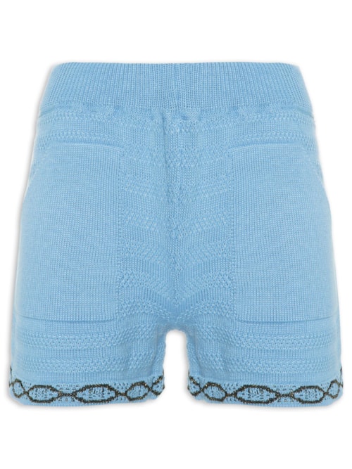 Short Tricot – Azul