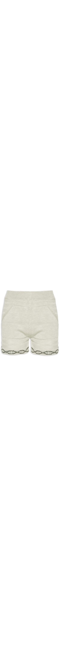 Short Tricot - Bege