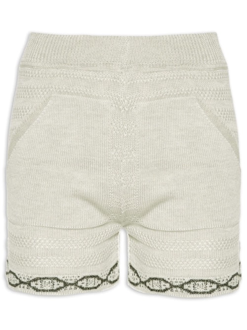 Short Tricot – Bege