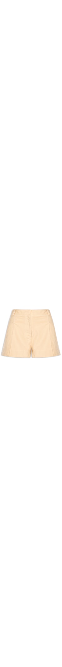 Shorts Alfaiataria Pregas - Amarelo