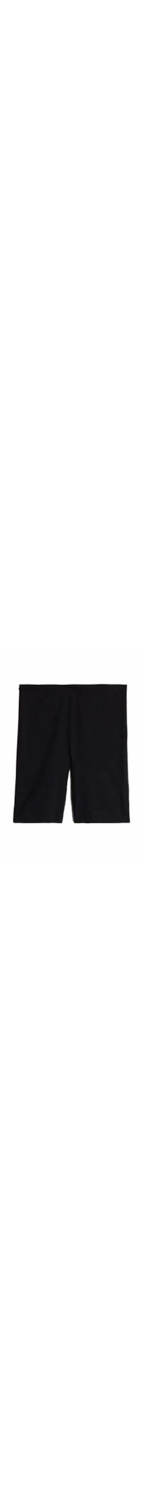 Shorts De Algodão Supima® Sem Costuras - Preto