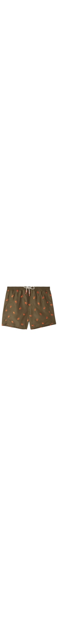 Shorts De Praia Homem Formentera - Marrom