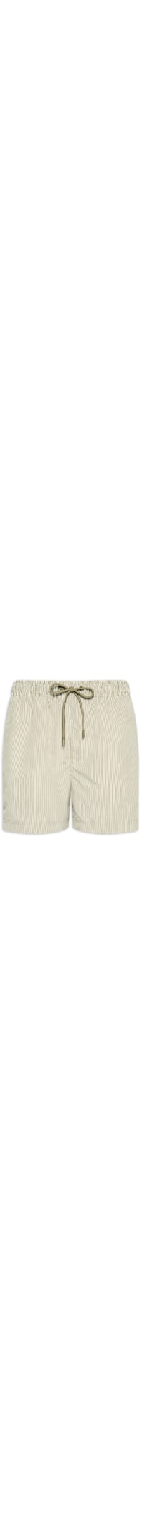Shorts de Praia Masculino Listrado - Verde