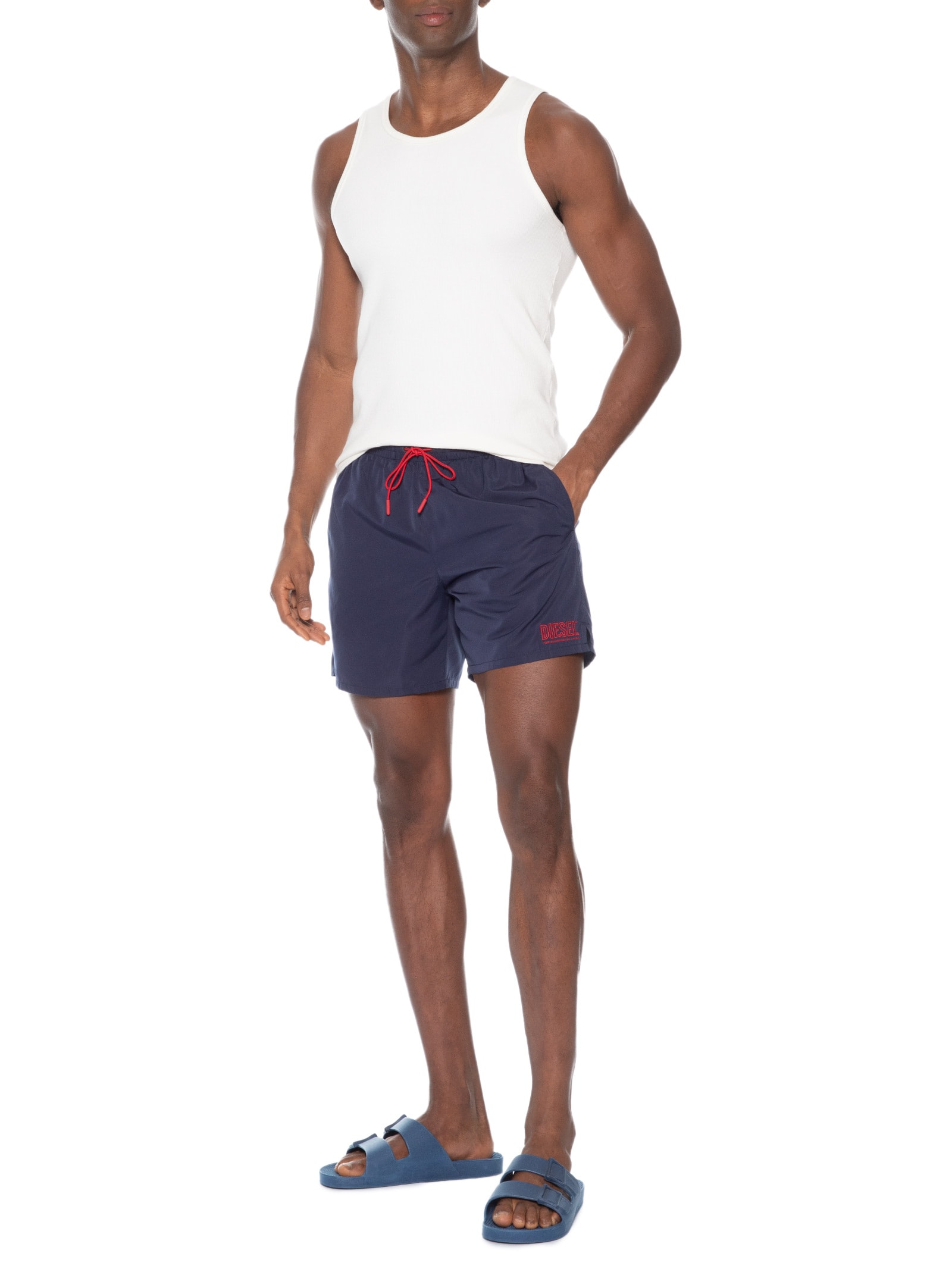 Shorts de Praia Masculino Sport-41-D-Core Boxer – Azul Diesel
