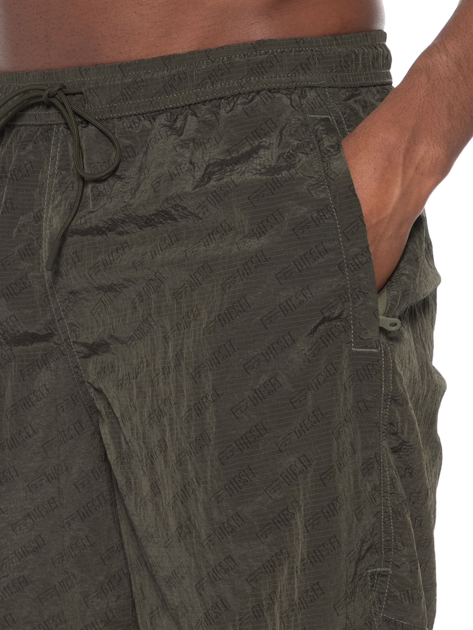 Shorts de Praia Masculino Sport-41 Utlt Boxer – Verde Diesel