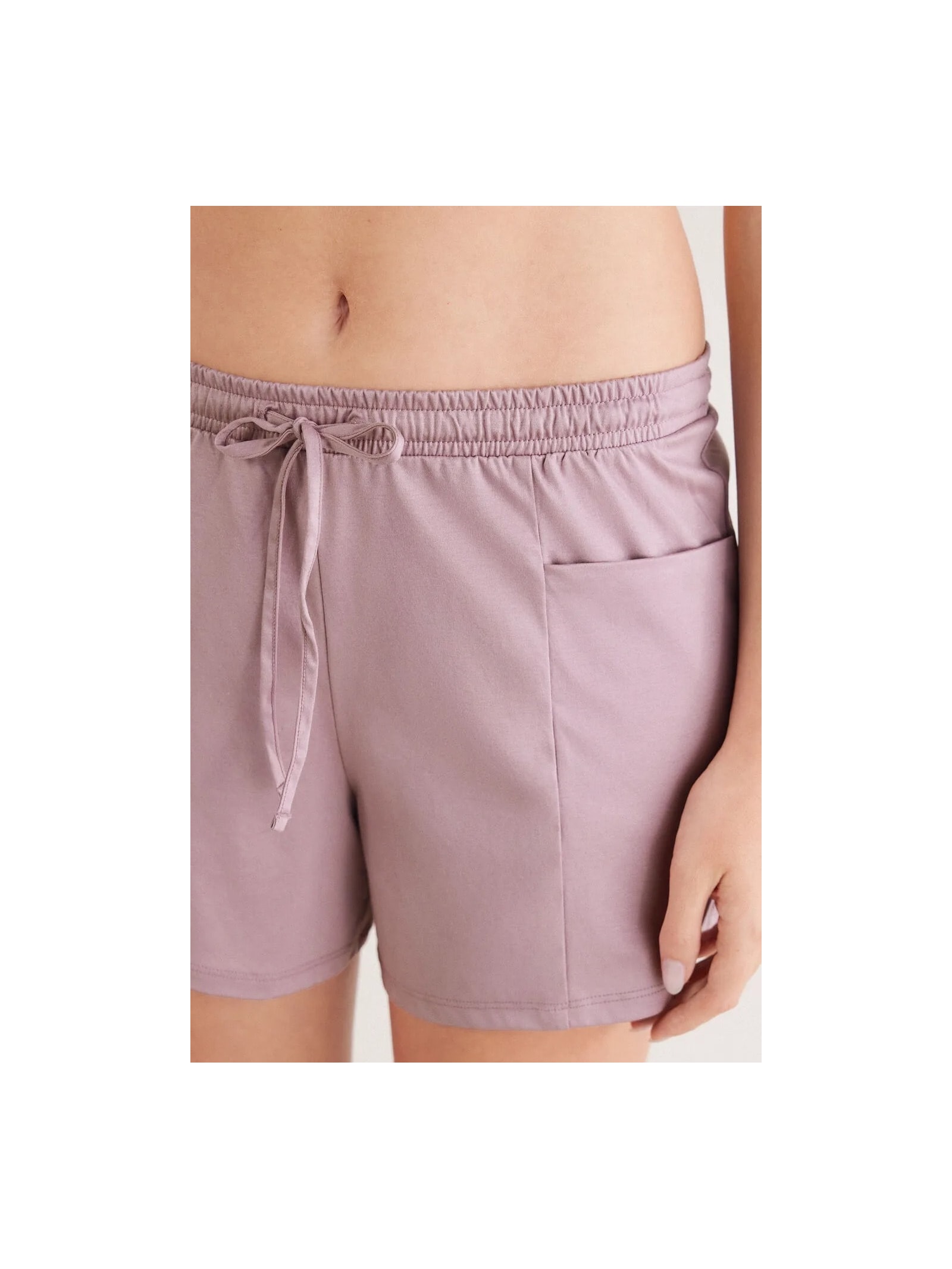 Shorts Em Algodão Elevated Cotton Roxo Intimissimi