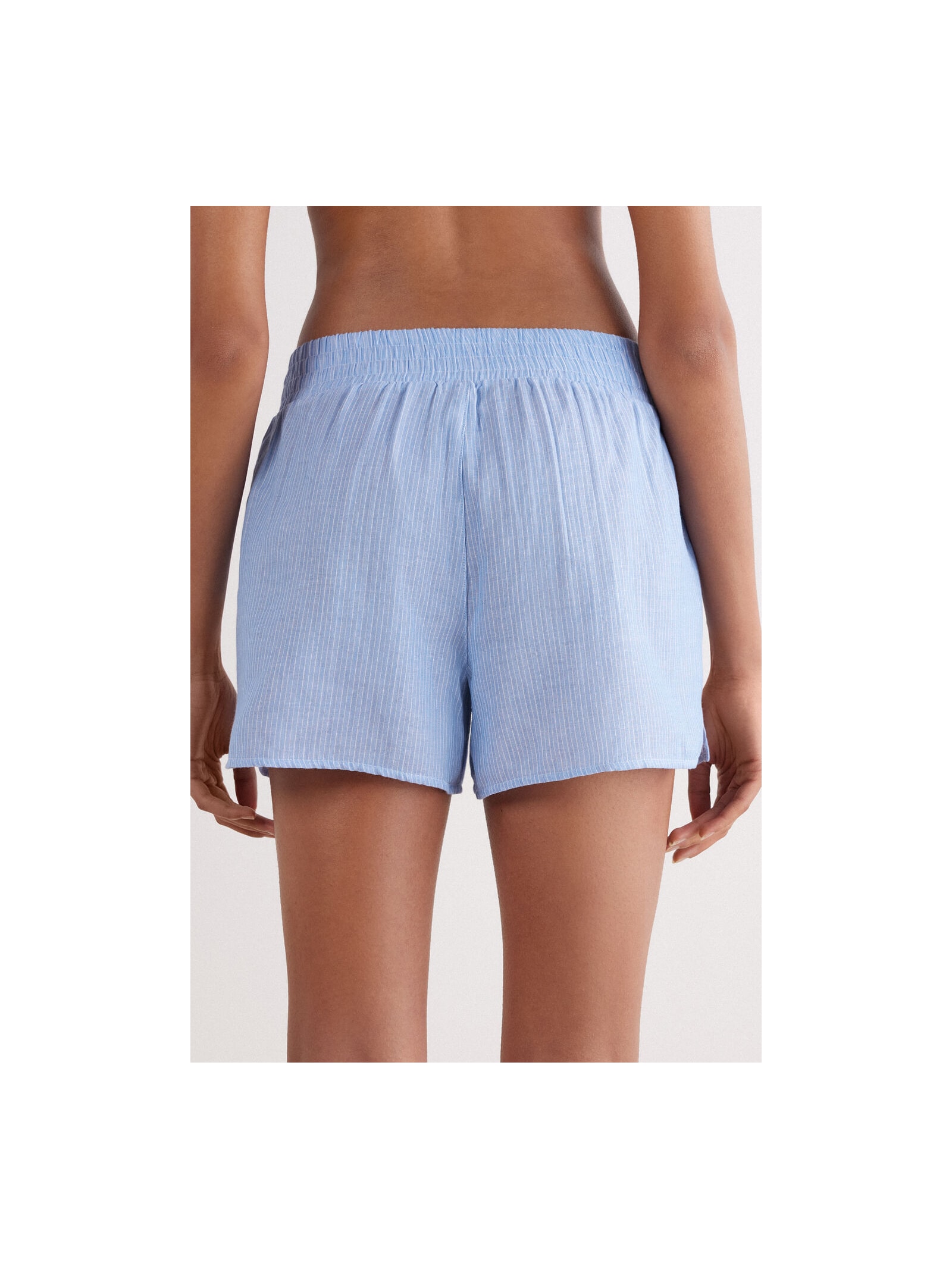 Shorts Em Algodão Morning Portofino Azul Intimissimi