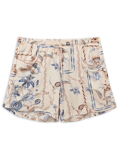 Shorts Em Fresh Bamboo Italian Riviera – Bege