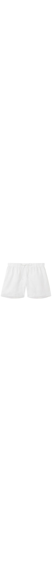 Shorts Em Linho - Branco