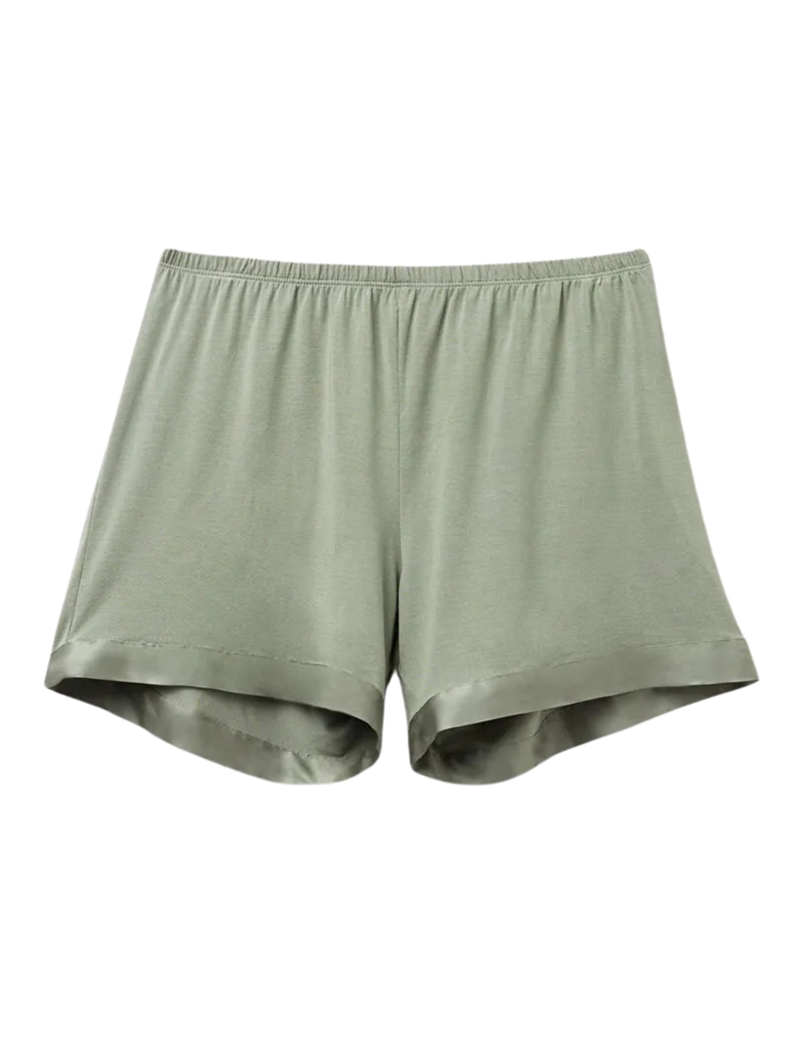 Shorts Em Modal Satin Details Verde Intimissimi
