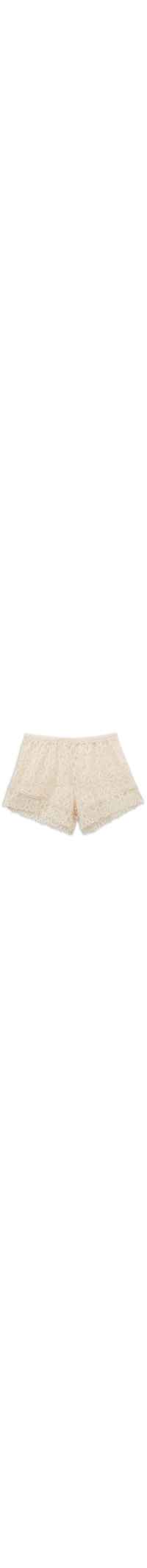 Shorts Em Renda Italian Riviera - Marfim