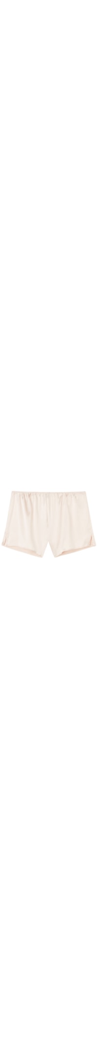 Shorts Em Seda - Off-White