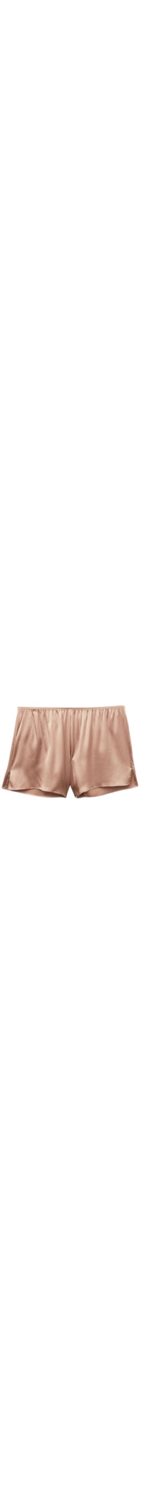 Shorts Em Seda - Rosa