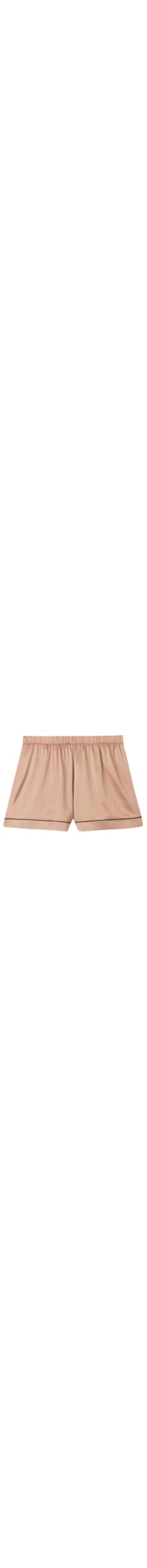 Shorts Em Seda - Rosa