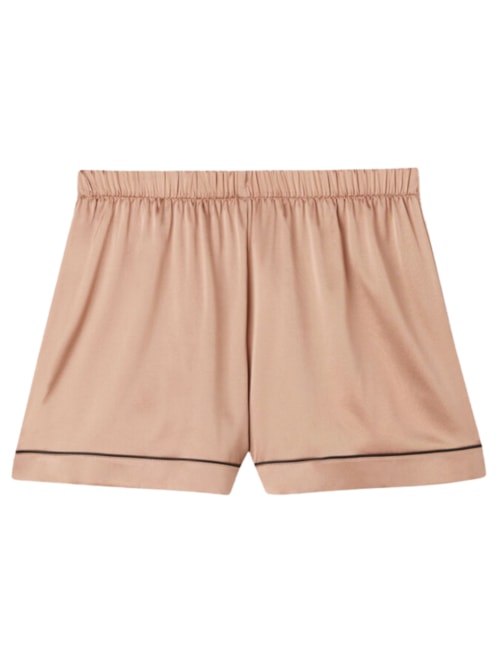 Shorts Em Seda – Rosa