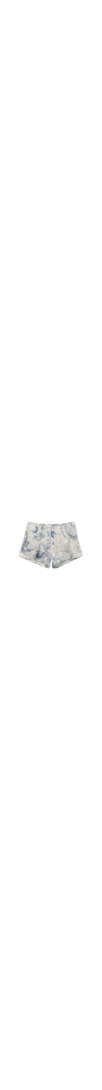 Shorts Em Viscose Luxury Dreams - Azul