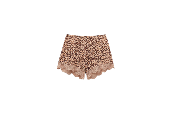 Shorts Em Viscose Pretty Savage - Marrom