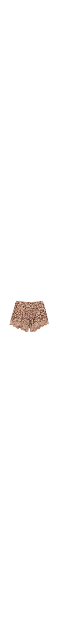 Shorts Em Viscose Pretty Savage - Marrom