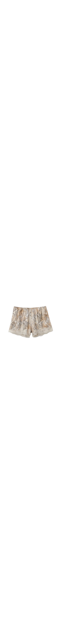 Shorts Em Viscose Seductive Glamour - Bege