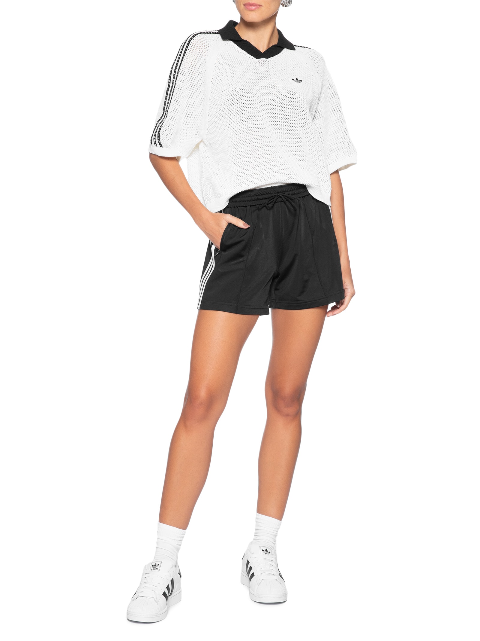 Shorts Feminino 3S Adicolor Preto Adidas Originals