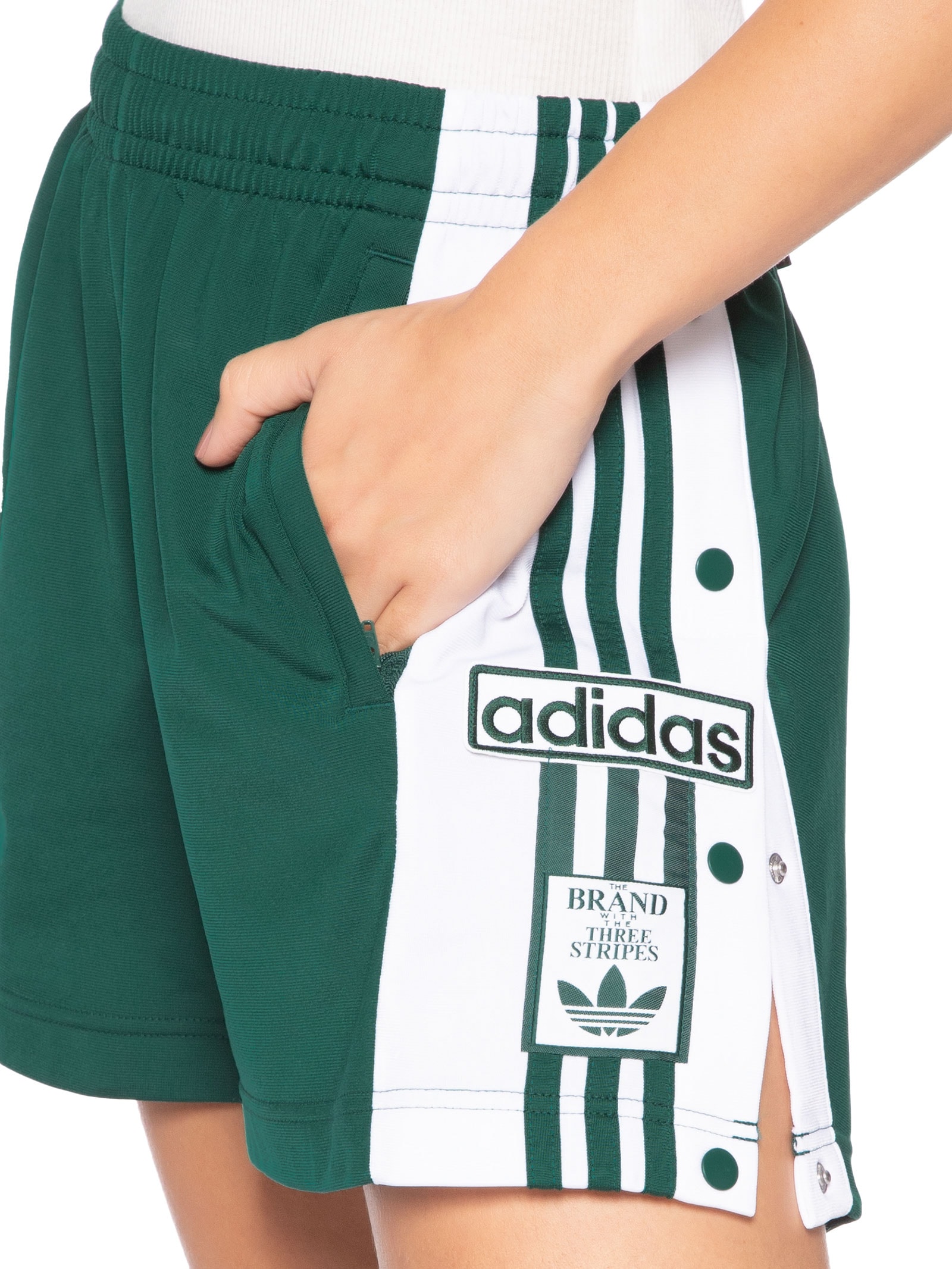 Shorts Feminino Adibreak Verde Adidas Originals